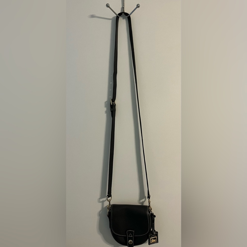 🌸Vintage Dooney & Bourke Dillen II Mini Flap Crossbody - Grey 👜